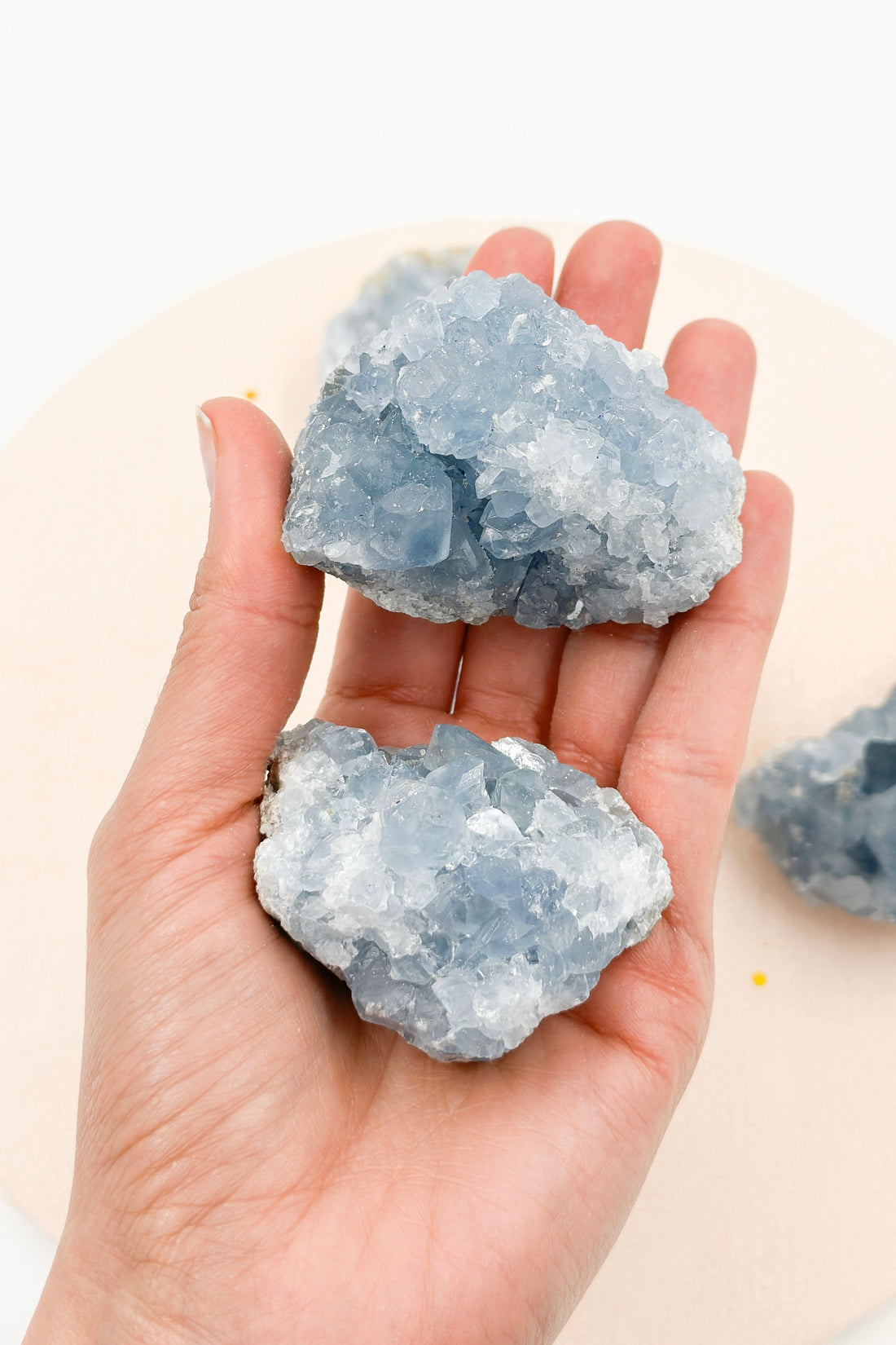 Celestina Cluster Mini | Spirituality - Meditation