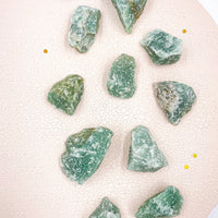 Green quartz Raw | Abundance - Well-being 