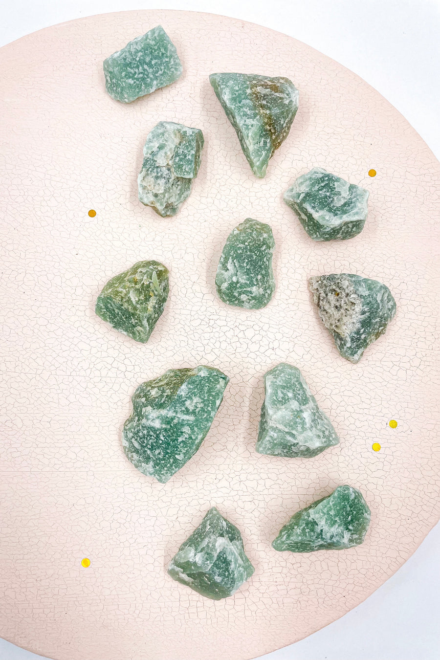 Green quartz Raw | Abundance - Well-being 