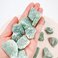 Green quartz Raw | Abundance - Well-being 