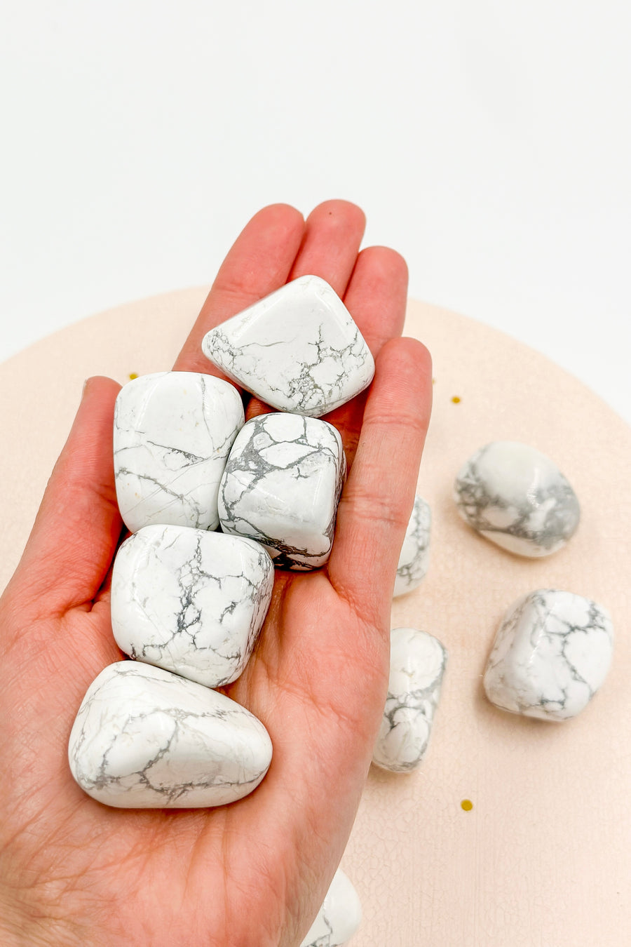 Howlite Tumble | Good sleep and relaxation