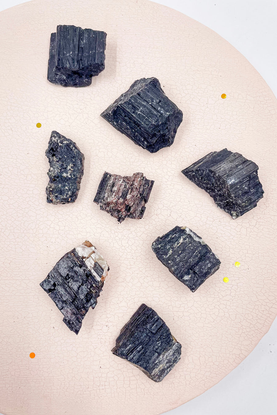 Black Tourmaline Raw | Cleaning - Protection