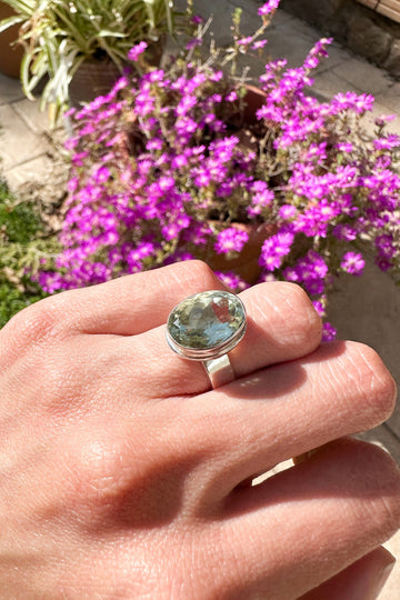 Prasiolite Ring | Love - Harmony