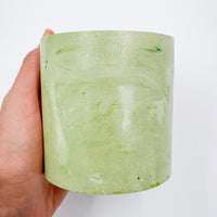 ABUNDANCE CANDLE | Green Jade and Prehnite Chips