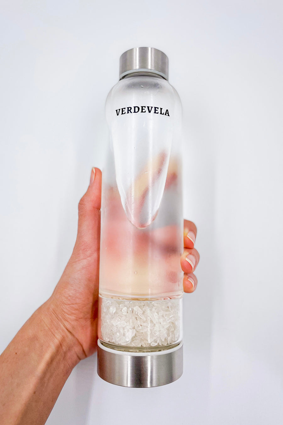 Elixir Bottle Quartz Crystal Chips | Inner Connection - Positivity