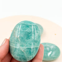 Amazonite Palmstone | Balance and Overcoming 