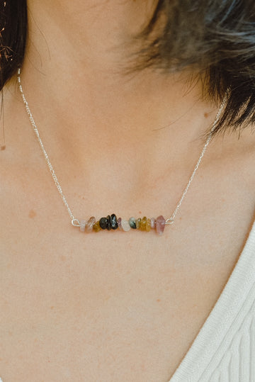 Multicolor Tourmaline Pendant